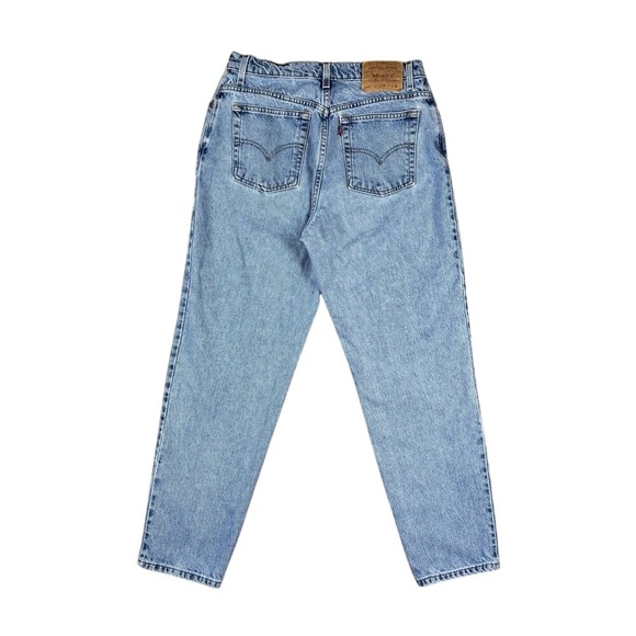 Vintage Levi's‎ 550 Jeans Women's 14 Relaxed Fit Tapered Leg 1998 Light Wash - Picture 2 of 12